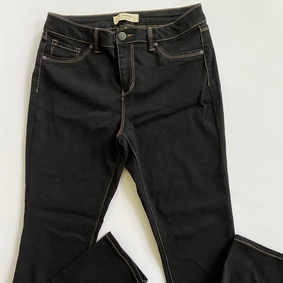 D. Jeans Women's Dark Wash Skinny Stretchy size 12 NICE! - Picture 6 of 8